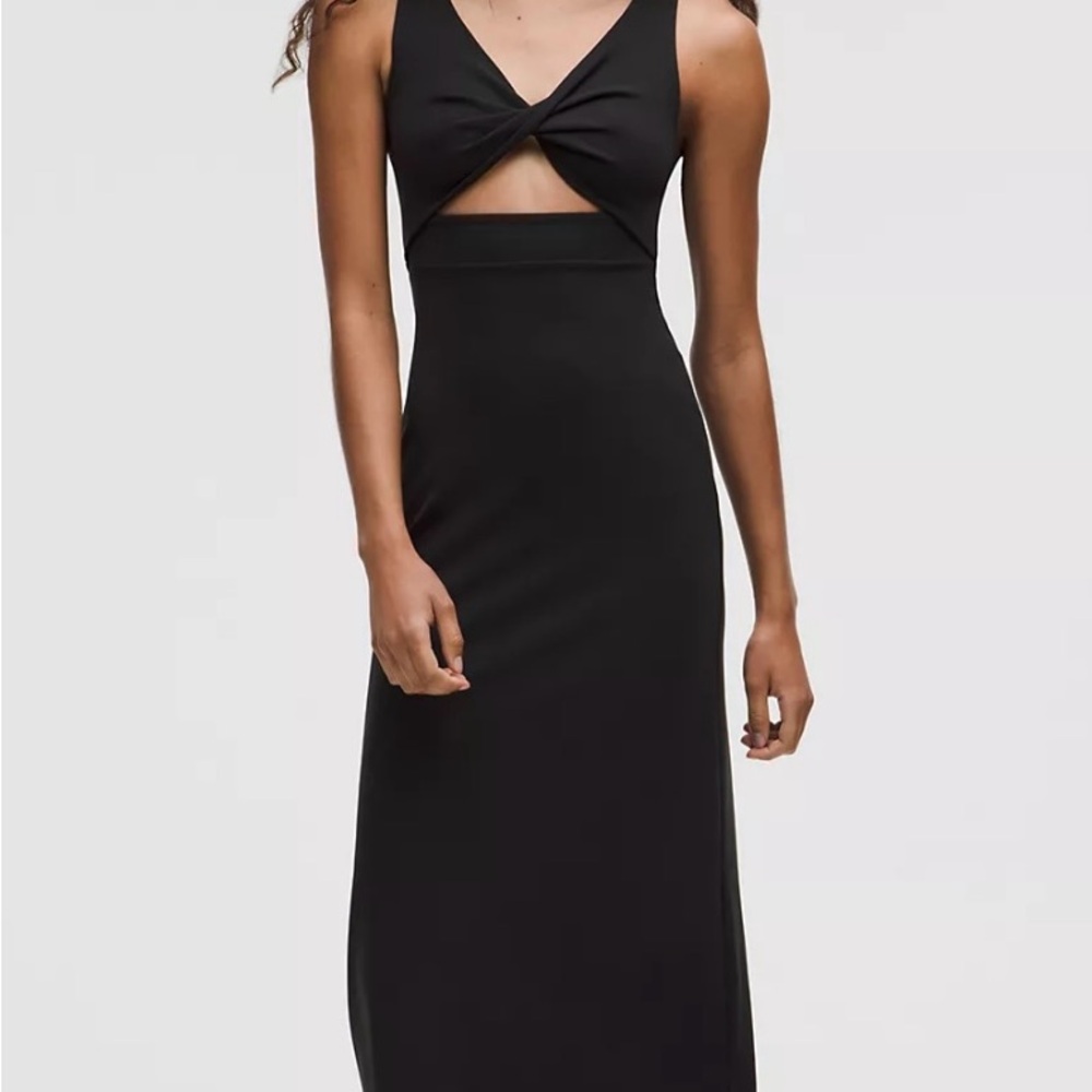Lululemon twist front midi Dress